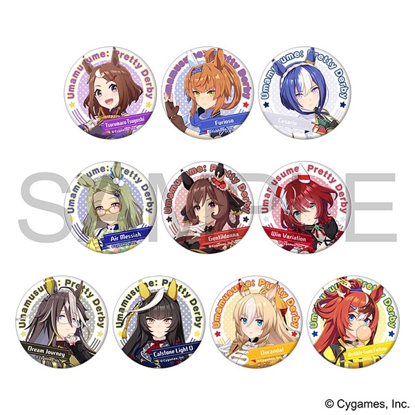 ウマ娘 プリティーダービー キャラバッジコレクション/vol.11
 
2025年8月22日発売
