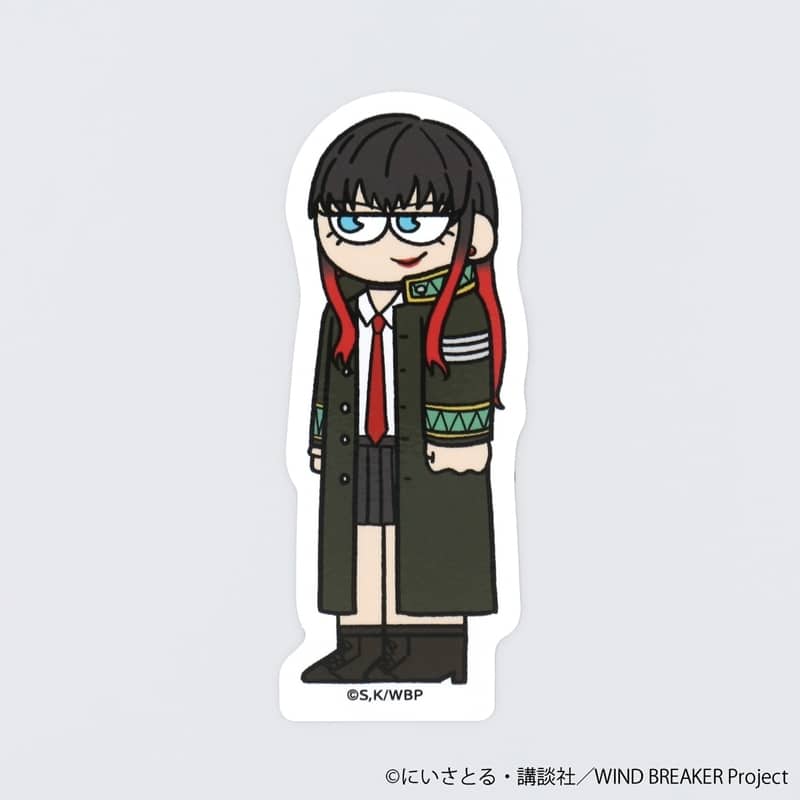 ウィンドブレイカー (ウィンブレ) ジロリ ダイカットステッカー 椿野 佑
 
2025年10月中旬発売