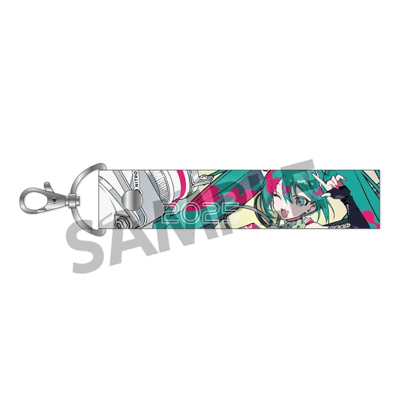 レーシングミク 2025 キービジュアル2 Ver. オーロラテープキーホルダー
 
2025年08月発売