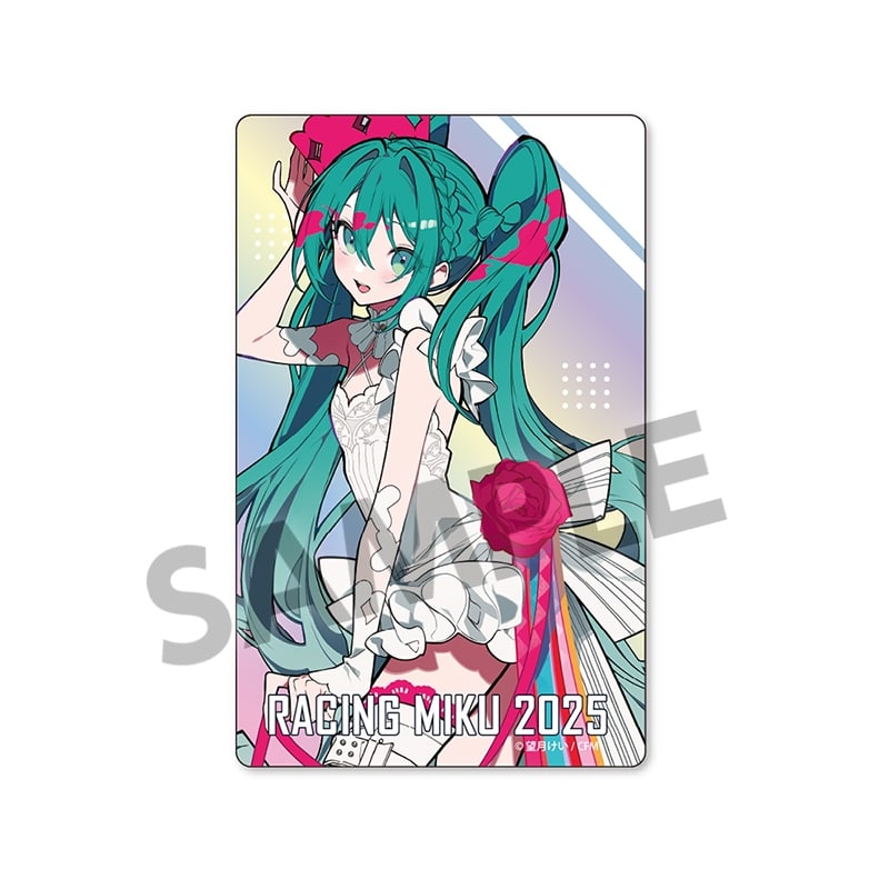 レーシングミク 2025 15th ”Rhapsody” Ver. オーロラステッカー
 
2025年08月発売