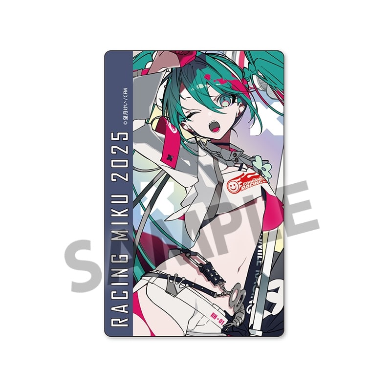 レーシングミク 2025 Rd.0 応援 Ver. オーロラステッカー
 
2025年08月発売