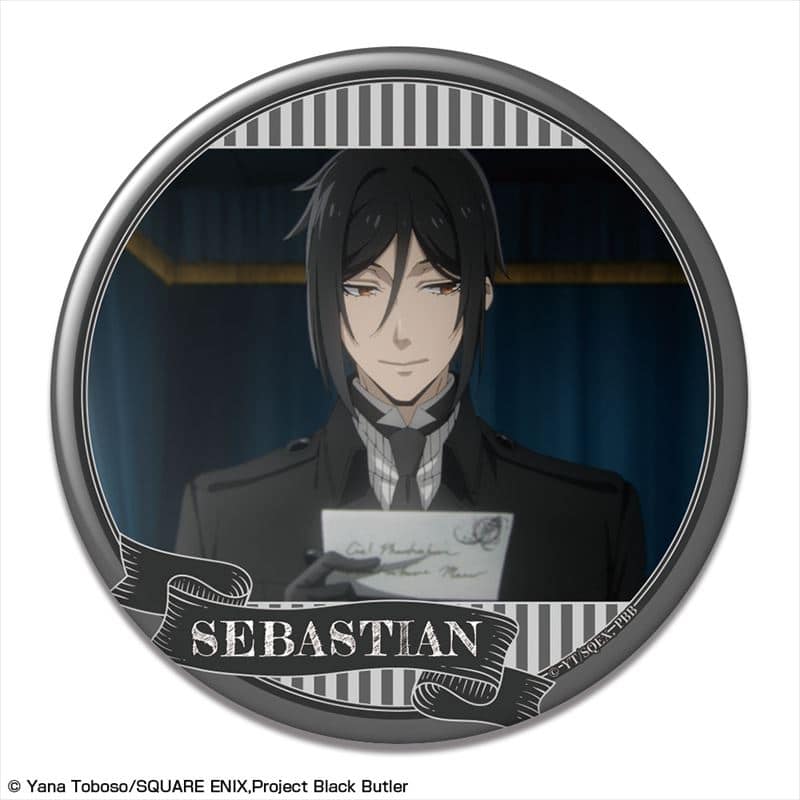 黒執事 — 缶バッジ デザイン10(セバスチャン・ミカエリス/J)
 
2024年11月発売
 【アニメイト】