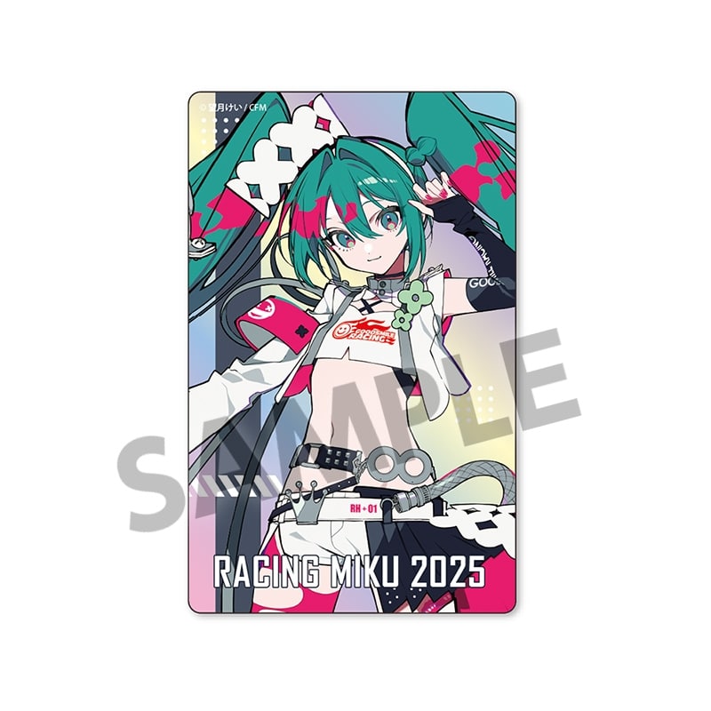 レーシングミク 2025 キービジュアル1 Ver. オーロラステッカー
 
2025年08月発売