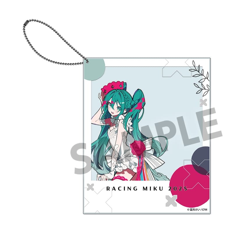 レーシングミク 2025 15th ”Rhapsody” Ver. ポラロイド風アクリルキーホルダー
 
2025年08月発売