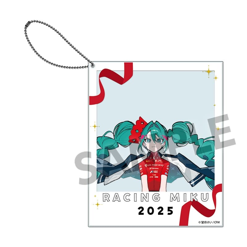 レーシングミク 2025 JCL TEAM UKYO 応援 Ver. ポラロイド風アクリルキーホルダー
 
2025年08月発売