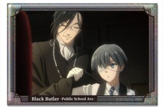 黒執事 — ホログラム缶バッジ デザイン29(セバスチャン・ミカエリス&シエル・ファントムハイヴ/B)
 
2024年11月中旬発売
 【アニメイト】