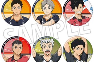 ハイキュー!! キャラバッジコレクション
 アニメイトで
2025年3月22日発売