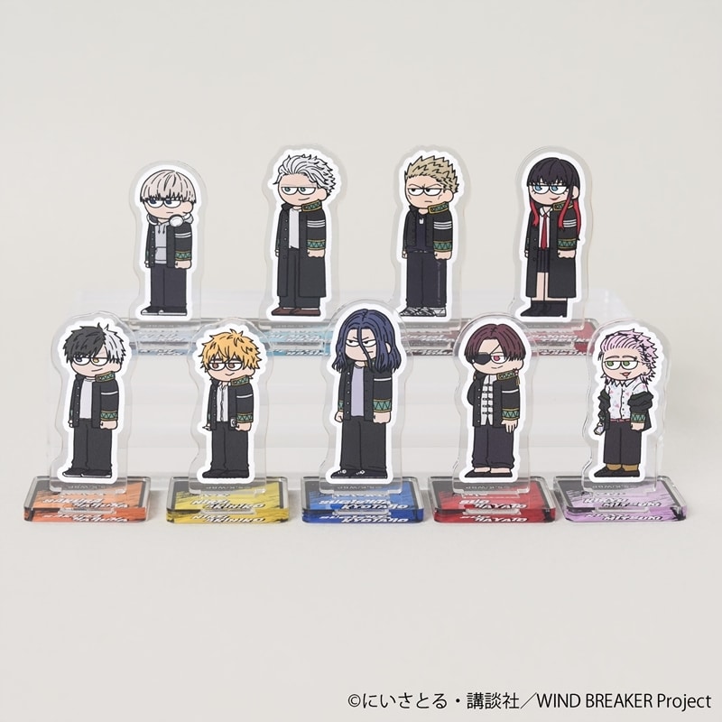 ウィンドブレイカー (ウィンブレ) ジロリ トレーディングミニアクリルスタンド(9種)
 
2025年10月中旬発売