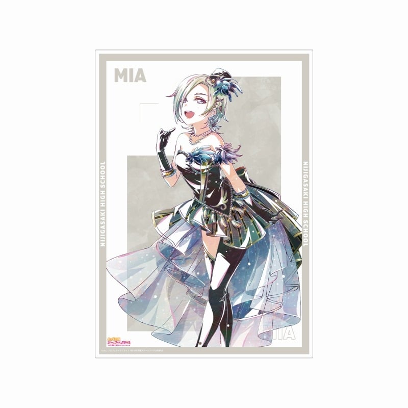ラブライブ! ニジガク ミア・テイラー Ani-Art 第2弾 A3マット加工ポスター
 
2025年10月17日発売
