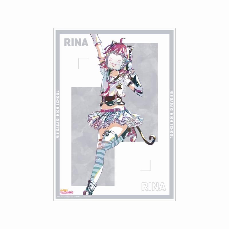 ラブライブ! ニジガク 天王寺璃奈 Ani-Art 第2弾 A3マット加工ポスター
 
2025年10月17日発売