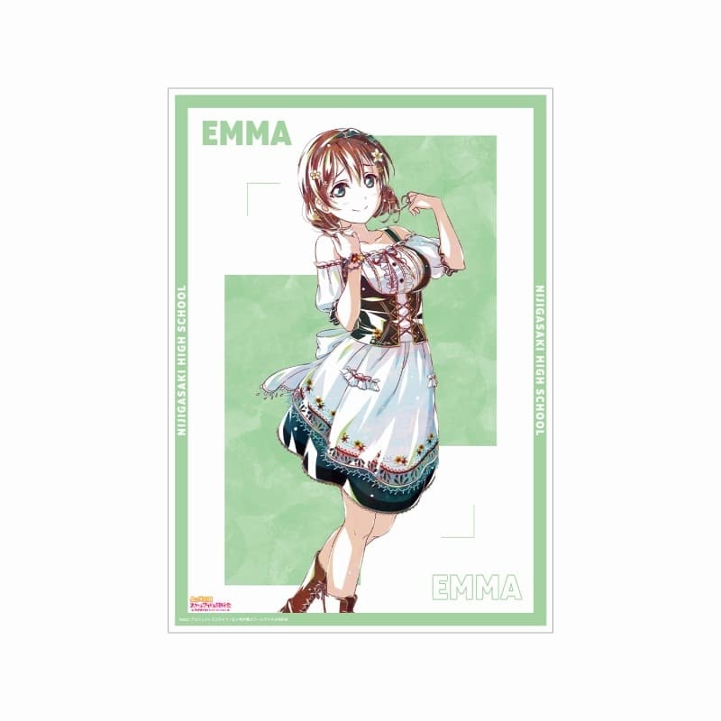 ラブライブ! ニジガク エマ・ヴェルデ Ani-Art 第2弾 A3マット加工ポスター
 
2025年10月17日発売