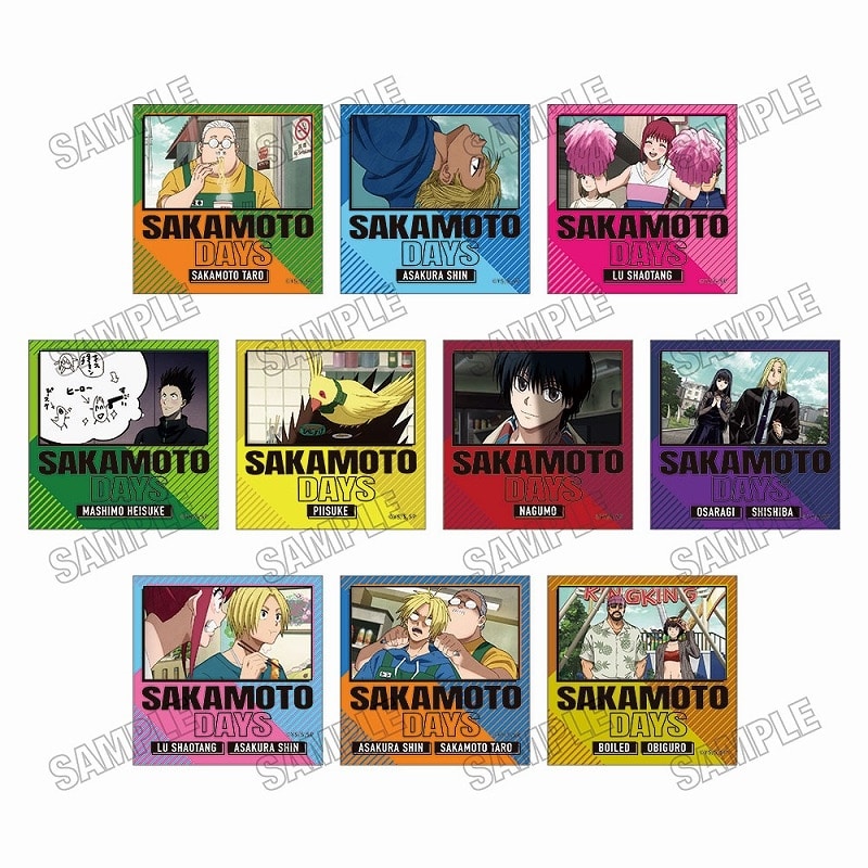 サカモトデイズ ステッカーコレクション 
2025年09月発売
