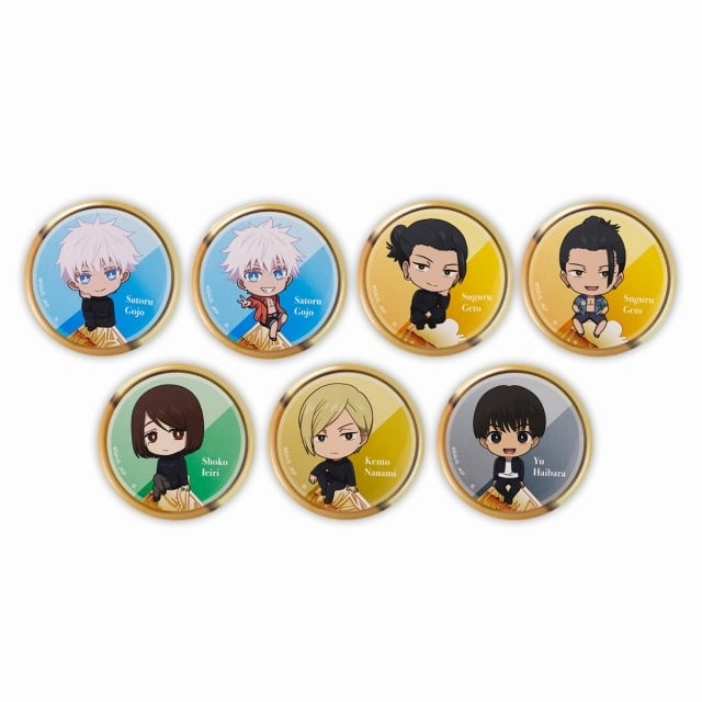 [アニメイト]呪術廻戦 懐玉・玉折 ちょこんとのっかりミニキャラ 缶バッジ
 
2024年11月下旬発売