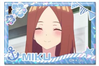 五等分の花嫁* ホログラム缶バッジ デザイン12(中野三玖/D)【再販】
 
2025年08月上旬発売