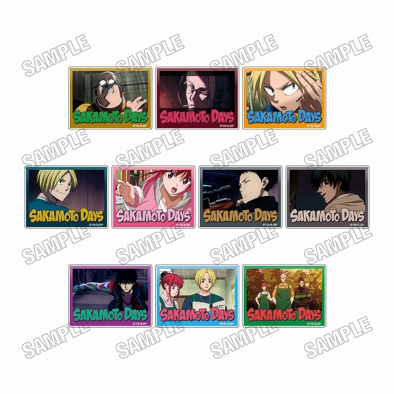 サカモトデイズ 場面写アクリルバッジコレクションvol.2 
2025年09月発売