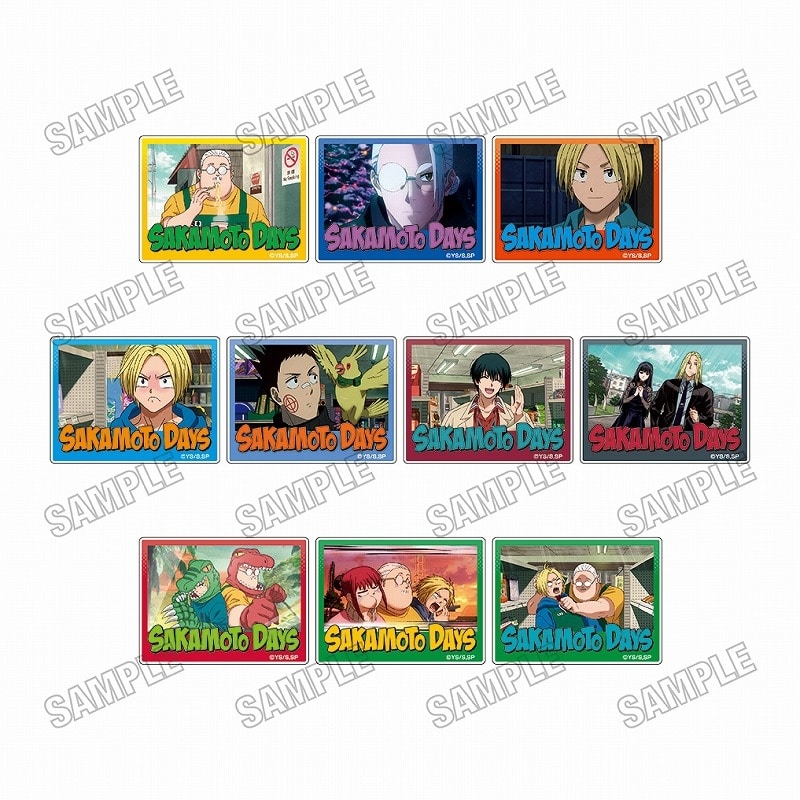 サカモトデイズ 場面写アクリルバッジコレクションvol.1 
2025年09月発売