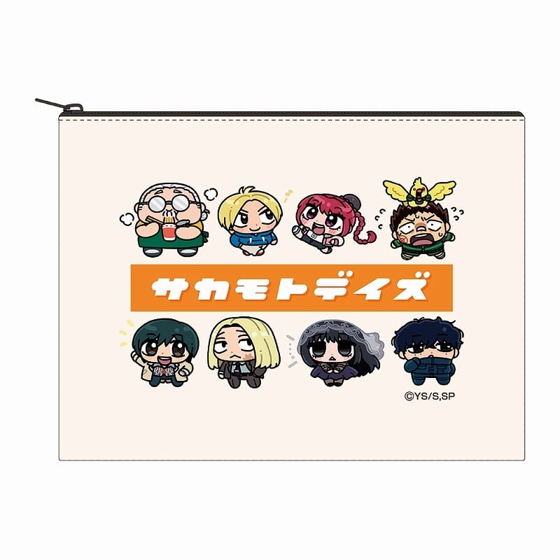 サカモトデイズ 描き起こしポーチ 
2025年09月発売