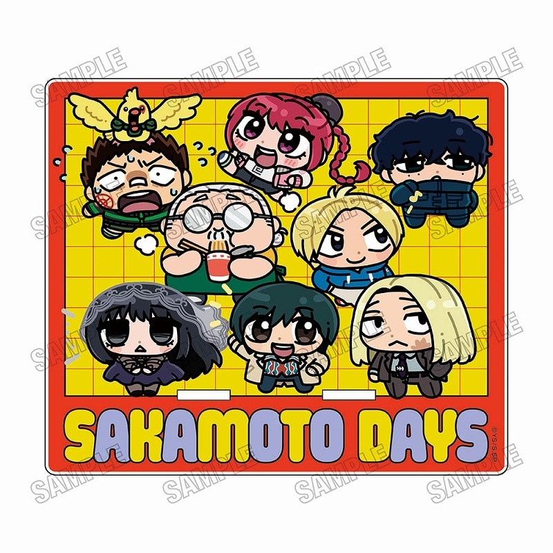 サカモトデイズ 描き起こしアクリルマルチスタンド 
2025年09月発売