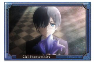 黒執事 — ホログラム缶バッジ デザイン12(シエル・ファントムハイヴ/E)
 
2024年11月中旬発売
 【アニメイト】