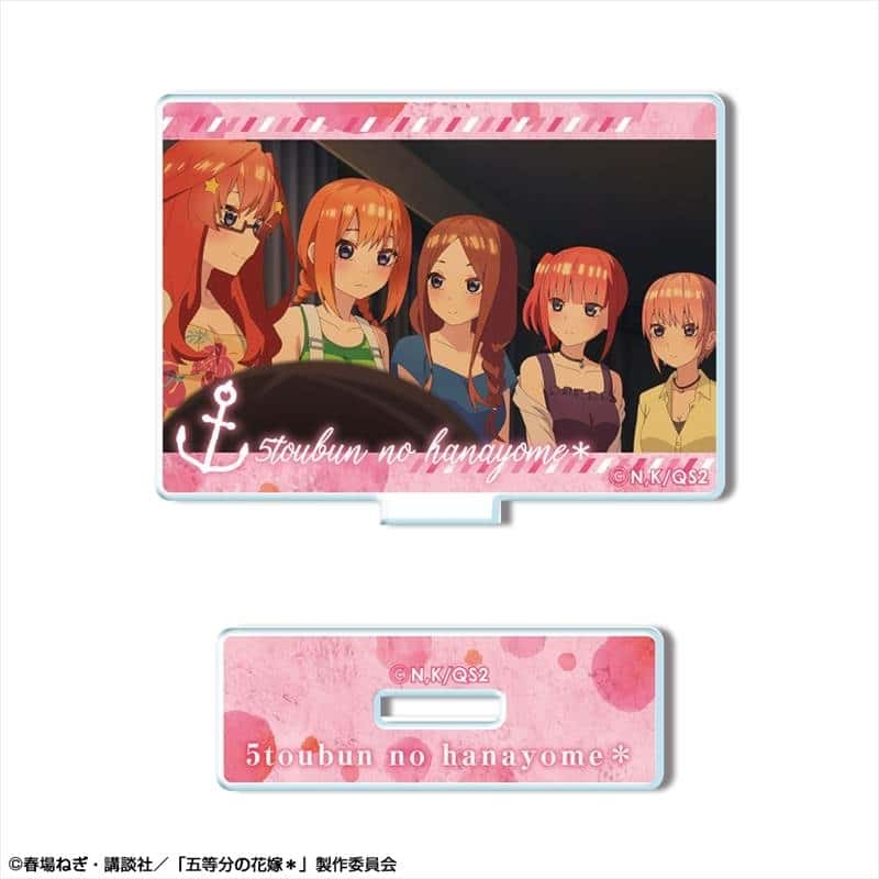 五等分の花嫁* ミニアクリルスタンド デザイン21(集合/A)【再販】
 
2025年08月上旬発売