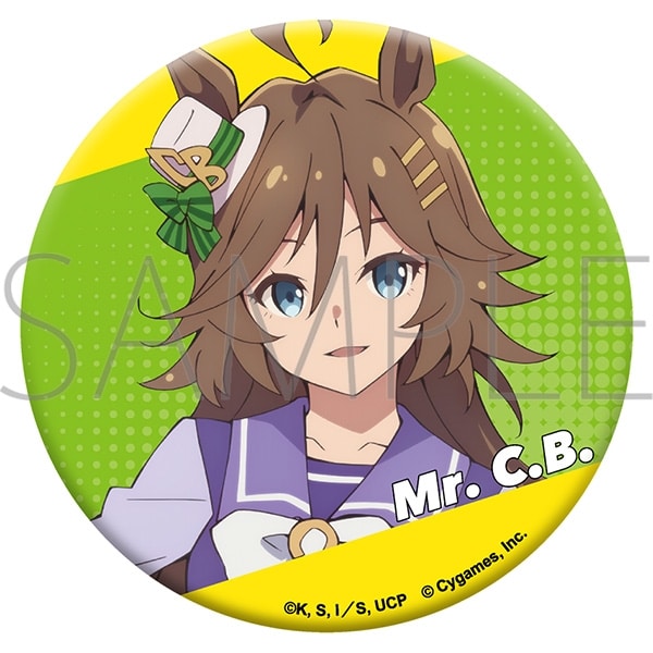 アニメウマ娘 シンデレラグレイ グリッター缶バッジ/ミスターシービー
 
2025年8月22日発売