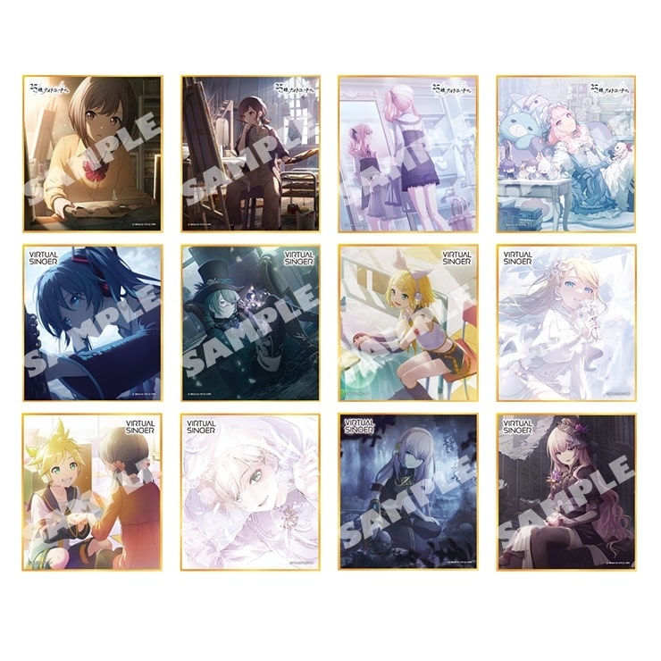 プロセカ ミニ色紙コレクション カラフルフェスティバル 第3弾(全12種)
 
2025年4月26日発売