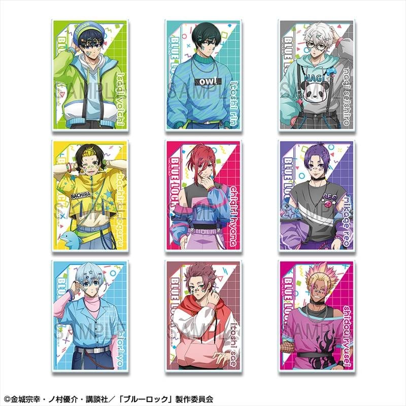 [アニメイト]ブルーロック 9個入りトレーディングアクリルカード (デコラティブポップver.)【描き下ろし】
 
2025年06月下旬発売