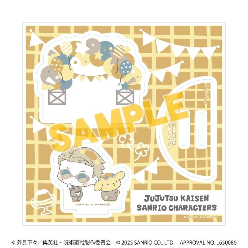 呪術廻戦 渋谷事変×サンリオキャラクターズ アクリルスタンドプレート5月七海建人×ポムポムプリン(コラボイラスト)
 
2025年06月発売