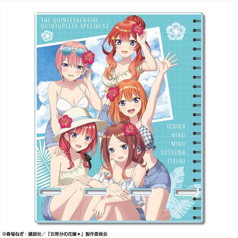 五等分の花嫁* アクリルスマホスタンド デザイン11(集合)【再販】
 
2025年08月上旬発売
で取扱中 (アニメイト)