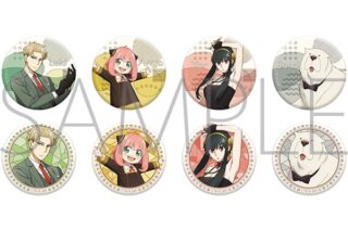スパイファミリー 缶バッジコレクション　Season 3キャラクタービジュアル
 
2025年9月5日発売