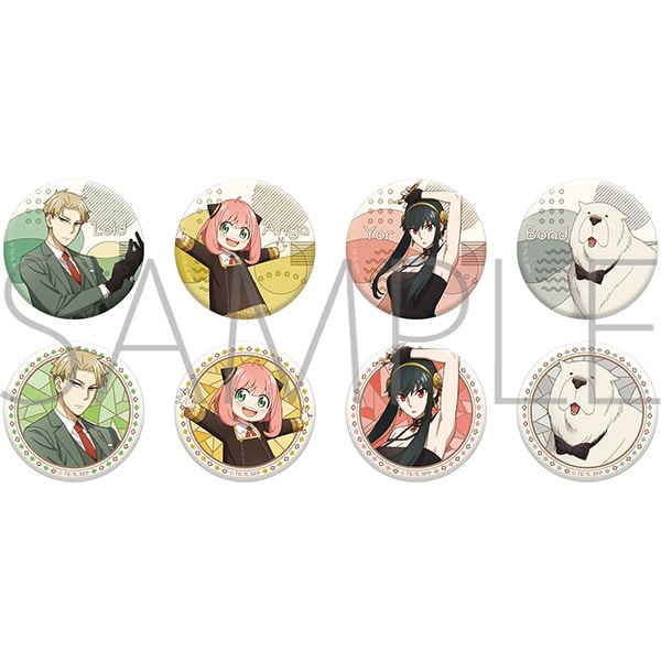 スパイファミリー 缶バッジコレクション　Season 3キャラクタービジュアル
 
2025年9月5日発売