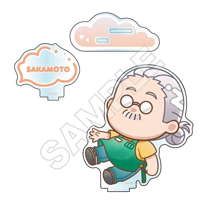 サカモトデイズ  クレヨンタッチ 浮遊 アクリルスタンド 坂本太郎A【再販】 
2025年08月発売