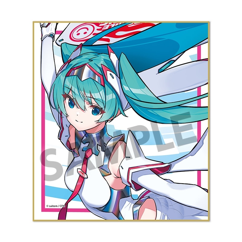 レーシングミク SPA 2025 キービジュアル2 Ver. ミニ色紙
 
2025年08月発売