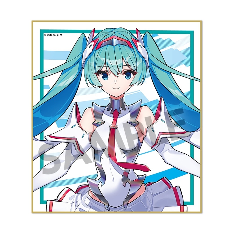 レーシングミク SPA 2025 キービジュアル1 Ver. ミニ色紙
 
2025年08月発売