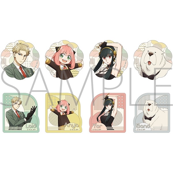 スパイファミリー ステッカーセレクション　Season 3キャラクタービジュアル
 
2025年9月5日発売