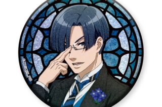 黒執事 — ステンドグラス風キラキラ缶バッジ ロレンス・ブルーアー
 
2024年11月上旬発売
 【アニメイト】