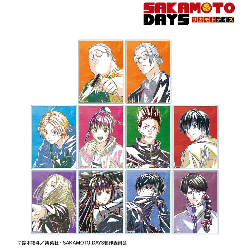 サカモトデイズ トレーディング Ani-Art アクリルカード 
2025年10月17日発売