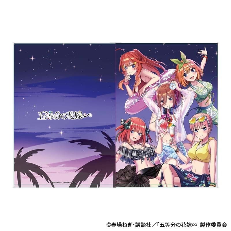 五等分の花嫁 ナイトプール クリアファイル 全員
 
2025年7月29日発売
で取扱中 (アニメイト)