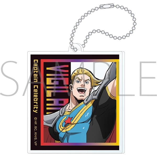 ヴィジランテ -僕のヒーローアカデミア ILLEGALS- アクリルキーホルダー/(アクション)　キャプテン・セレブリティ
 
2025年6月28日発売
 (アニメイト)