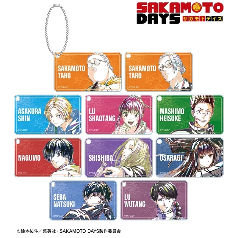 サカモトデイズ トレーディング Ani-Art スクエアアクリルキーホルダー 
2025年10月17日発売