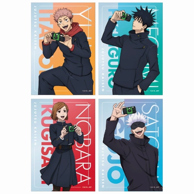 [アニメイト]呪術廻戦 トレーディングクリアブロマイド 全4種
 
2024年8月13日発売