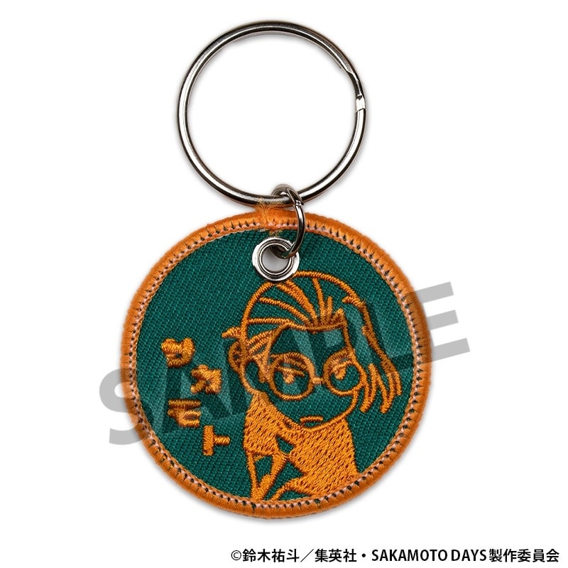サカモトデイズ ワッペンキーホルダー 坂本太郎 B 
2025年08月発売