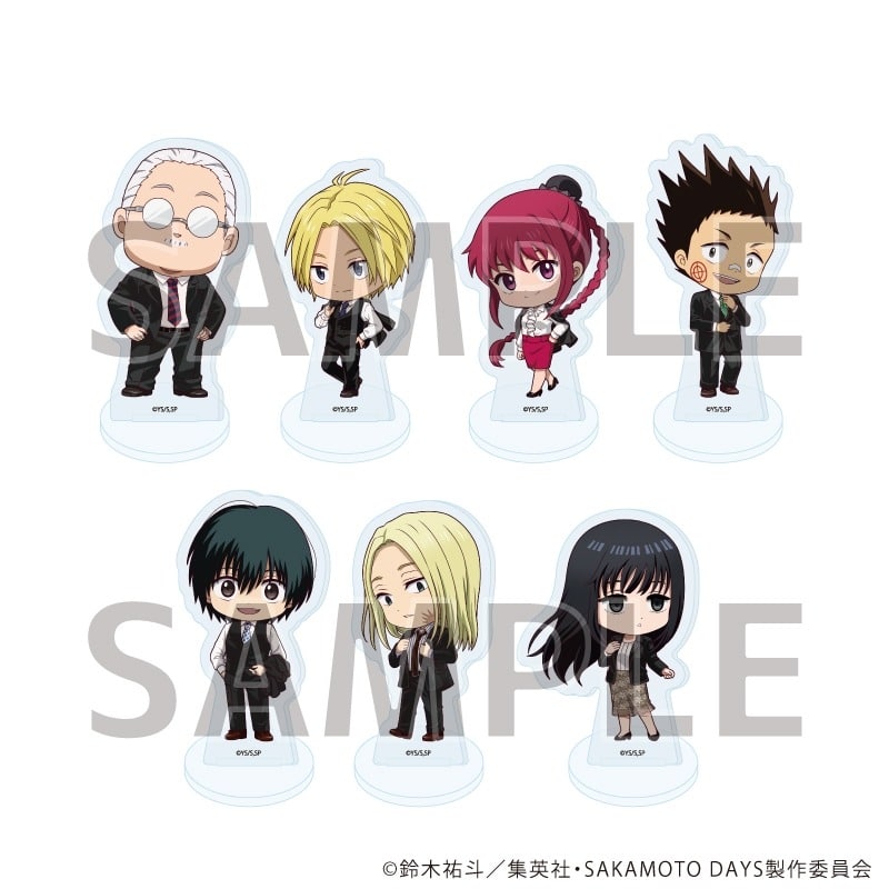 サカモトデイズ アクリルぷちスタンド5月社会人風スーツver. ブラインド(全7種)(ミニキャライラスト) 
2025年09月発売
