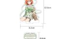 五等分の花嫁∽ エターナル・ドリーム アイコニック アクリル スタンド[GR][中野四葉]
 
2025年10月発売
で取扱中 (アニメイト)