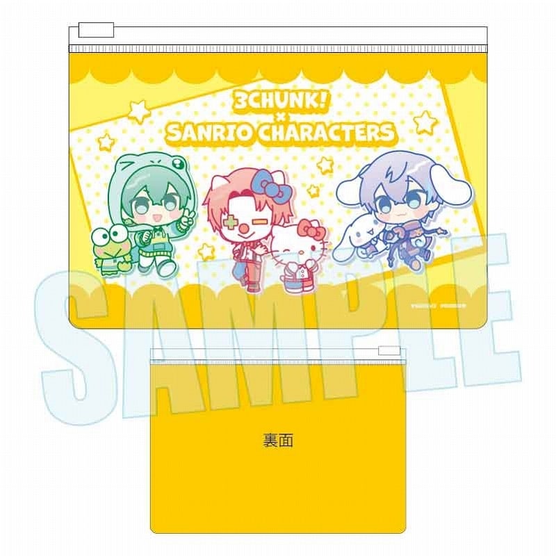 さんちゃんく!×サンリオキャラクターズ フラットポーチ A
 
2024年3月2日発売