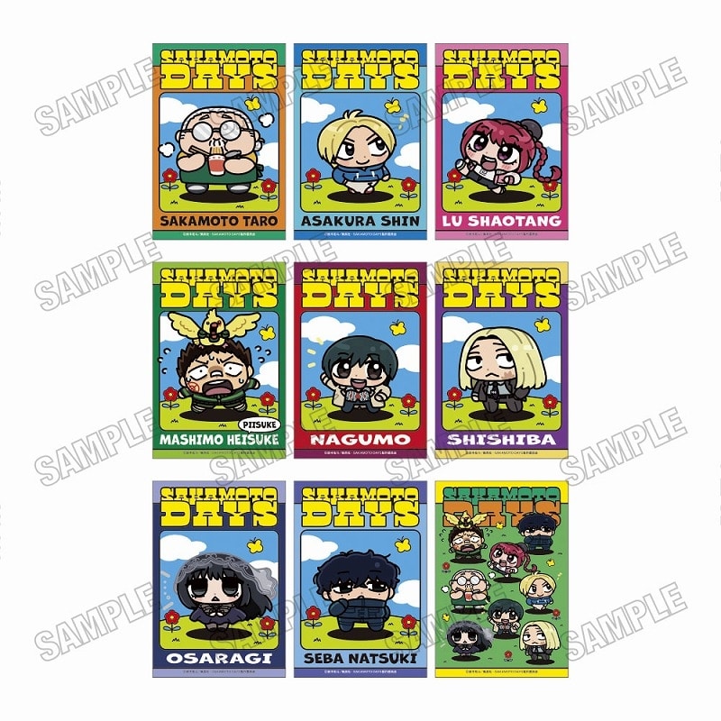 サカモトデイズ 描き起こしイラストカードセット 
2025年09月発売
