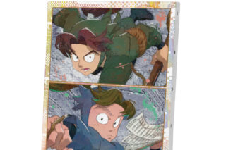 忍たま乱太郎 山田利吉&小松田秀作 grunge CANVAS キャンバスボード