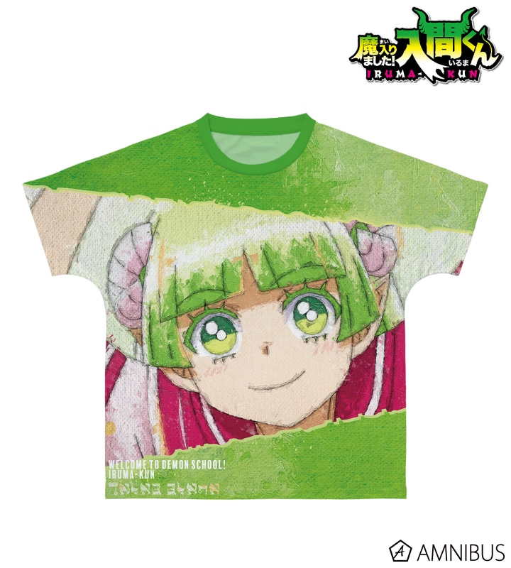 魔入りました! 入間くん ウァラク・クララ grunge CANVAS フルグラフィックTシャツ/ユニセックス