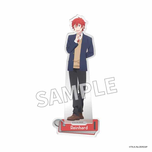 リゼロ アクリルスタンドフィギュア 異世界学園生活 ver. ラインハルト キャラアニで
                                                2025年9月発売