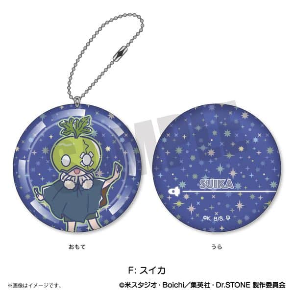 Dr.STONE れとぽぷ ミニクッションキーホルダー F スイカ キャラアニで
                                                2025年8月発売
